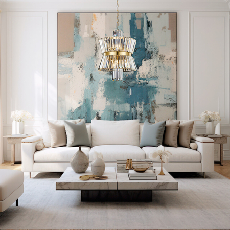 Milagro Żyrandol AURELIA GOLD 8xE14 ML0403 ZŁOTY