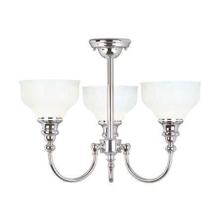 Lampa sufitowa Elstead Lighting Cheadle chrom BATH-CD3