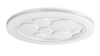Lampa sufitowa Rabalux Lagertha 2012 chrom
