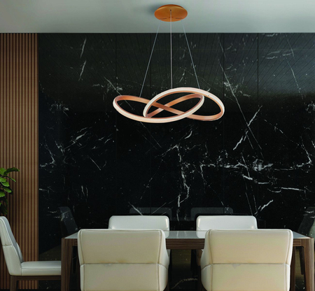 Lampa wisząca INFINITY 80 CCT GO Azzardo AZ5097 złoty