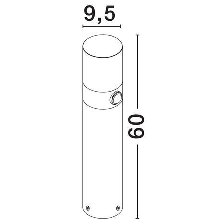 Lampa zewnętrzna Luces Exclusivas LE73633 czarny