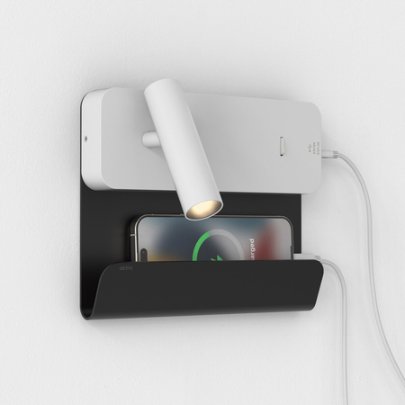 Astro Enna USB Cradle ACCESSORY Shelf Matowy Czarny