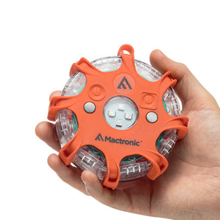 Zestaw dysków sygnalizacyjnych X-FLARE Mactronic z funkcją automatycznej synchronizacji