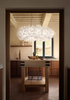 Lampa wisząca Slamp CLIZIA 130 - MAMA NON MAMA WHITE - TRANSPARENT WIRE XXL CLISXXLMNM01T00000EU biały