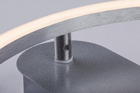 Kinkiet Rabalux Tumnus 71010 srebrny/ szczotkowane aluminium