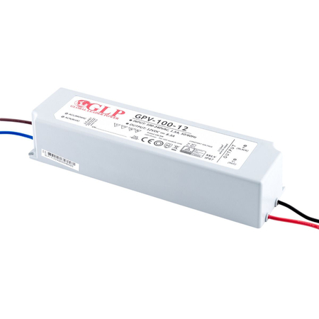 Zasilacz Impulsowy 12V GPV-100 100W IP67 wodoodporny