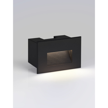 Kinkiet zewnętrzny Luces Exclusivas CENDILO LE75320 czarny