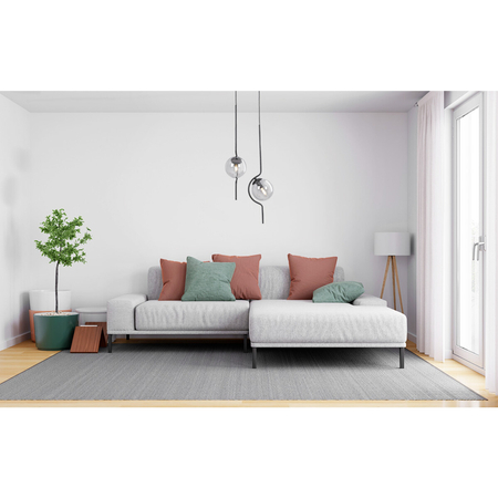 Lampa wisząca Kaja NEVA K-5332 grafitowy, czarny