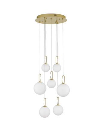 Lampa wisząca Luces Exclusivas YARA biały/złoty LE42757