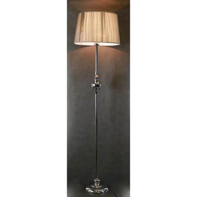 Lampa podłogowa Candellux Gillenia srebrna