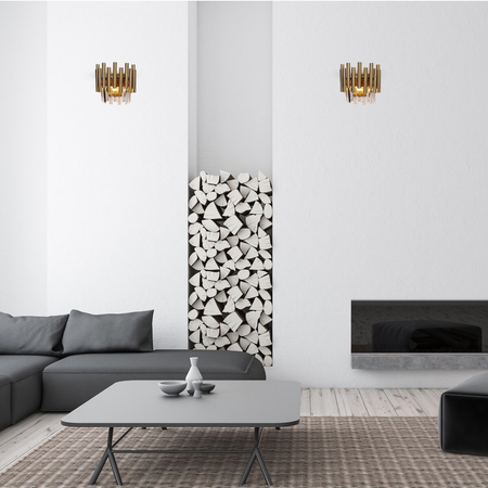 Milagro Kinkiet MADISON GOLD 2xE14 ML6937 ZŁOTY