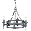 Żyrandol Elstead Lighting Saxon patyna SAX3-BLK-SIL