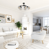 Lampa sufitowa Milagro MLP6596  Sofia Clear 5