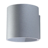 Sollux Lighting Kinkiet ORBIS 1 szary SL.0049