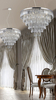 Lampa wisząca KALABRIA XL PENDANT Azzardo AZ2926 chrom