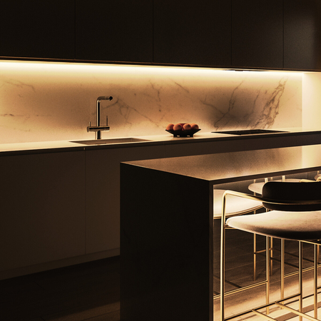 Eko-Light Taśma COB 8W/800lm/320/m 4000K IP20 12V 30m EKPL633