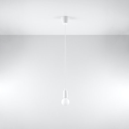 Sollux Lighting Lampa wisząca DIEGO 1 biała SL.0569