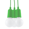 Sollux Lighting Lampa wisząca DIEGO 3 zielony SL.0582