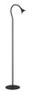 Lampa podłogowa CALA czarny LED 5W 4000K ruchoma