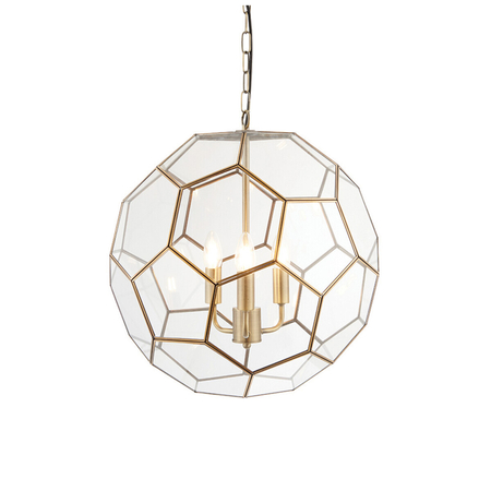 Endon Lighting Lampa wisząca 73560 mosiądz