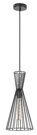 Lampa wisząca Rabalux Leandros 72005 czarny matowy