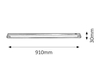 Lampa wewnętrzna Rabalux Easy light 2366 srebrny