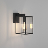 Kinkiet zewnętrzny Astro Box Lantern 270 1354003 Czarny z Teksturą