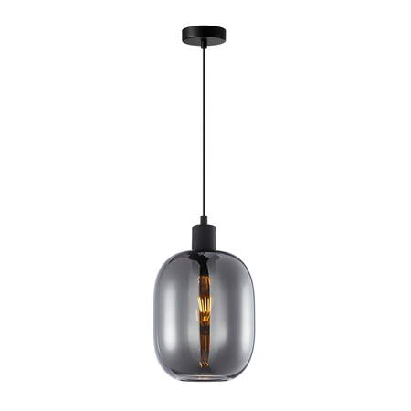 Lampa wisząca Italux Talia PND-36479A-1-BK-SG Czarny, dymiony