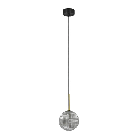 Lampa wisząca Kaja FADO K-5690 grafitowy, czarny, złoty
