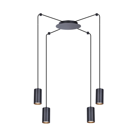 Lampa wisząca PUERTO Kaja K-4897 czarny