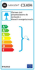 Lampa wisząca Maxlight CX4094 Bolle