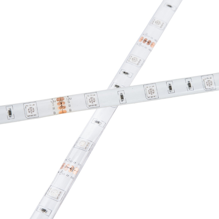 Taśma LED Greenie RGB 1m diody 5050 7.2W/mb, wodoodporna IP65, RGB Rolka 5m [3 lata gwarancji]