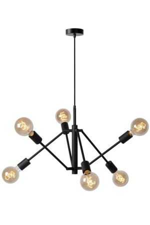Lampa wisząca Lucide LESTER 21424/06/30 czarny