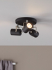 Lampa sufitowa Markslöjd KEY 106422 czarny