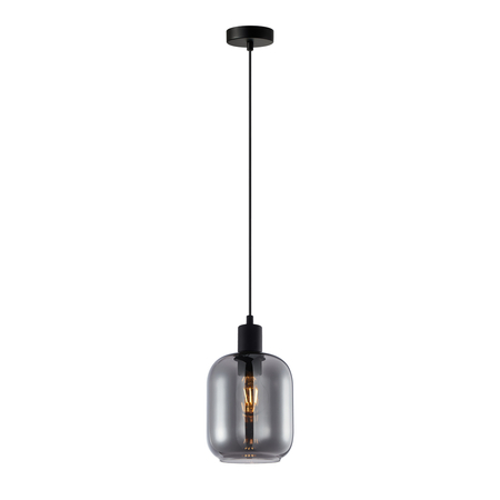 Lampa wisząca Italux PND-29258S-1-BK-SG Czarny