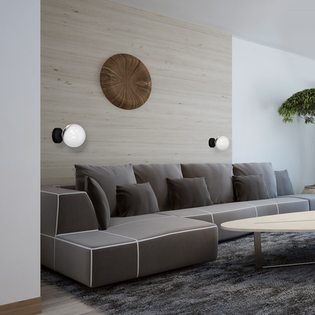 Milagro Kinkiet SFERA BLACK/CHROME 1xE14 MLP8870 CHROM