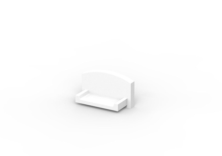 Komplet zaślepek bocznych białych do P4-1 (nr kat. 770402)