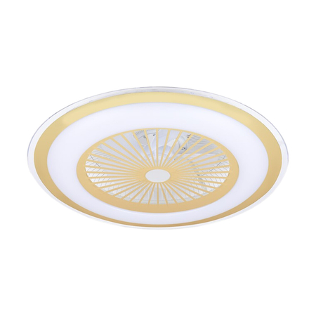 Milagro Lampowentylator ZEPHYR GOLD 48W LED+ PILOT ML1517 ZŁOTY