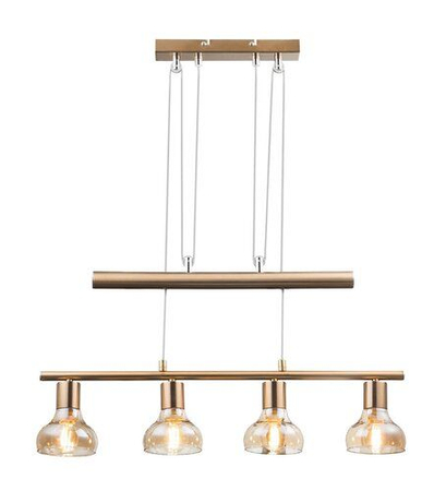 Lampa wisząca Rabalux Holly 5551 złoto antyczne
