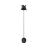 Lampa wisząca OVUM 1 PENDANT DOWNLIGHT BLACK Azzardo AZ3096 czarny