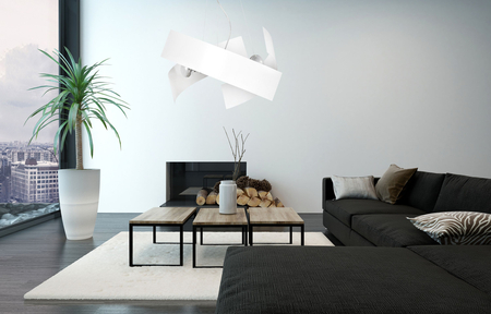 Lampa wisząca MODO WHITE Emibig 585/1 biały