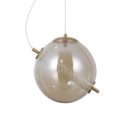 Lampa wisząca Italux Nola PND-34366-HBR-AMB złoty