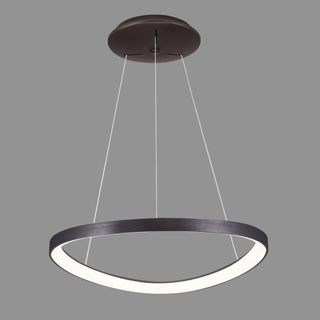 Lampa wisząca Italux Morfi 5355-848ROP-BC-3 Kawowy szczotkowany