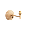 Kinkiet Endon Lighting Wood Fold 115077 mosiądz