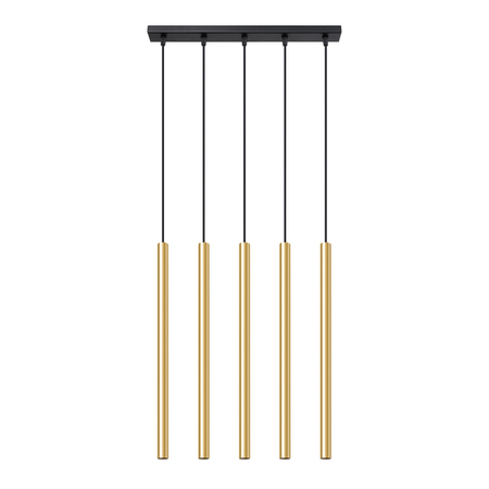 Sollux Lighting Lampa Wisząca PASTELO 5L złoty połysk SL.1198