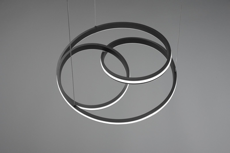 Lampa wisząca Trio 326210132 czarny