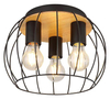 Lampa sufitowa Rabalux Kamala 5293 czarny