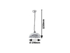 Lampa wisząca Rabalux Petrina 5459 chrom satyna