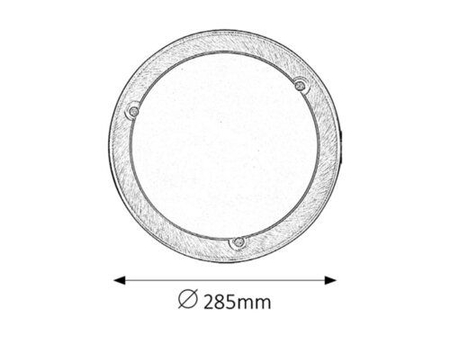 Lampa sufitowa Rabalux Ufo 5203 brąz