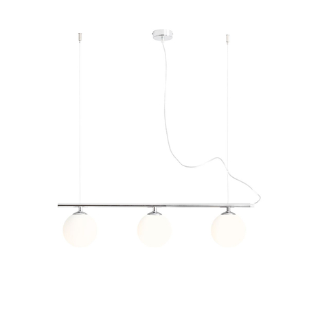 Lampa wisząca LAMPA WISZĄCĄ BERYL GLASS 3 CHROME Aldex 1006E_4 chrom